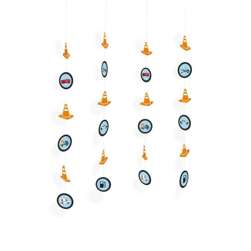 4 On the Road String Decorations 1.3M