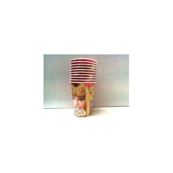 10 Copos Barbie Thing 20cl