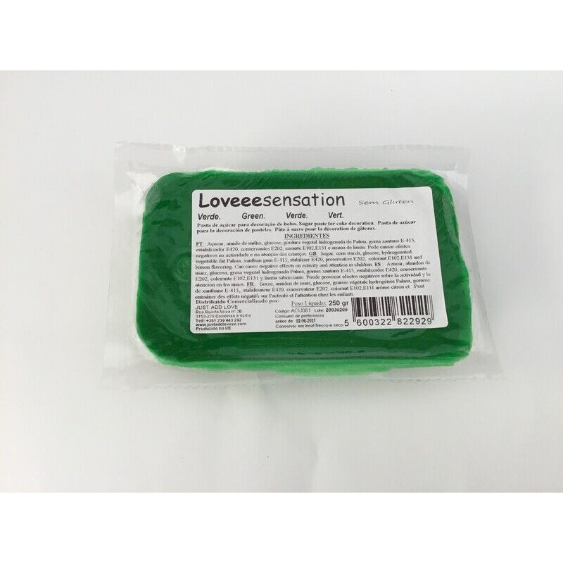 Pasta LoveeeSensation Verde 250gr