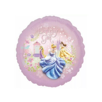 Balão Princess Birthday Girl Foil Standard s60