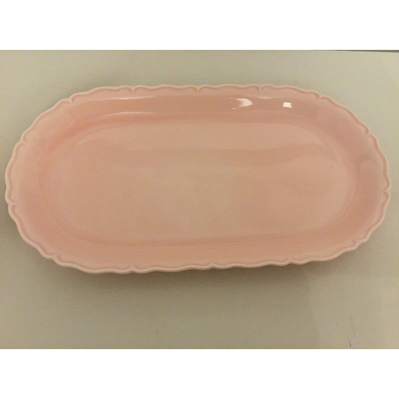 Travessa Loiça 27x49cm Rosa