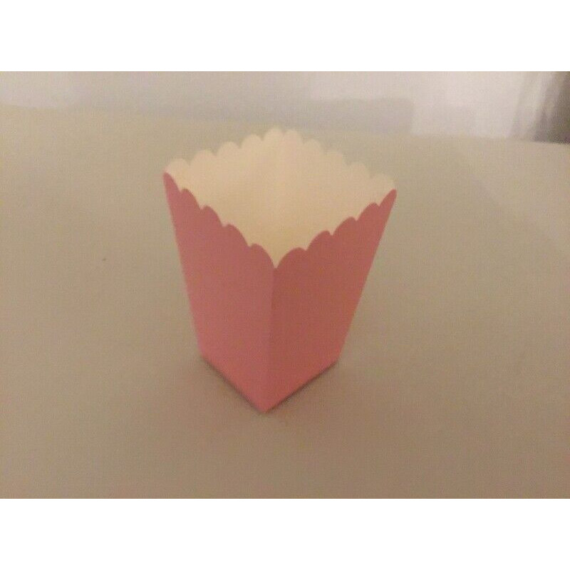 6 Caixas Pipocas Rosa