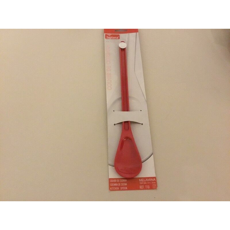 Colher de Cozinha 30cm vermelho