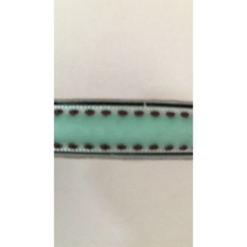 Fita Azul Veludo Traços