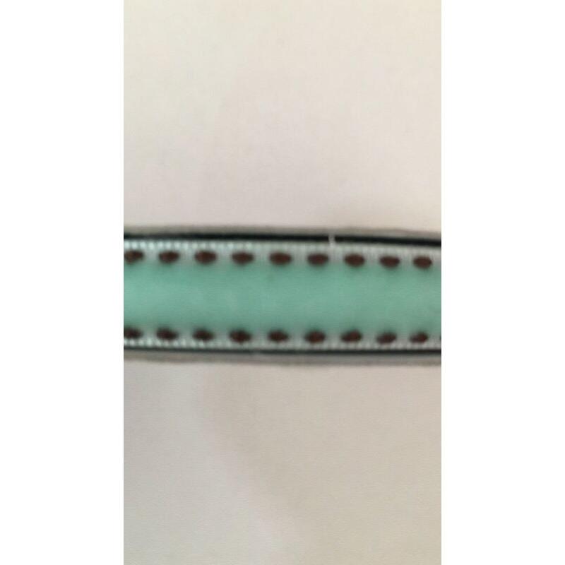 Fita Azul Veludo Traços