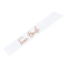 Sash Bride to Be, Cetim Branco 75cm