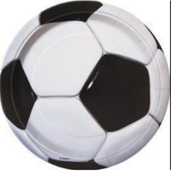 8 pratos 17cm futoebol