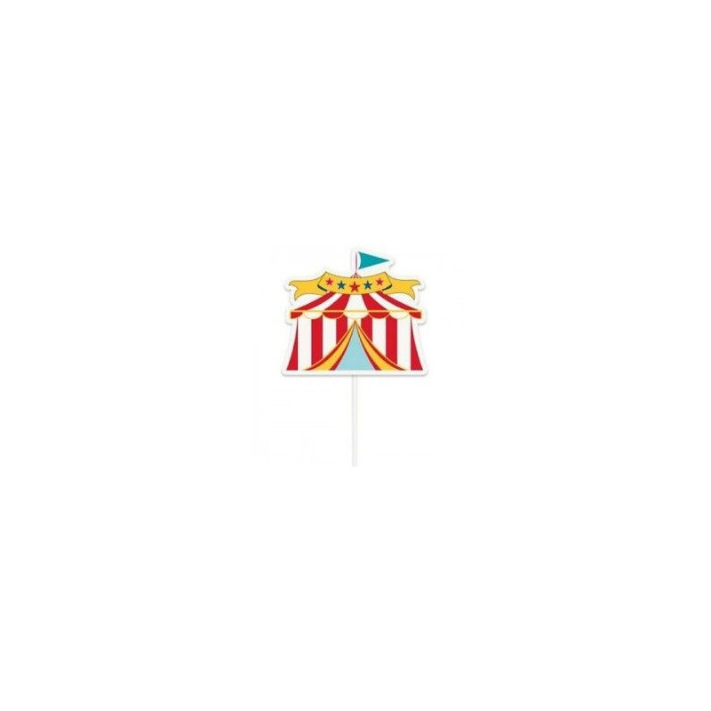 Topo de Bolo Circo