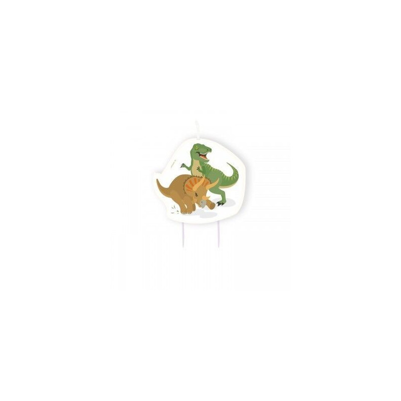 Vela Happy Dinossauros 10cm