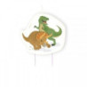 Vela Happy Dinossauros 10cm