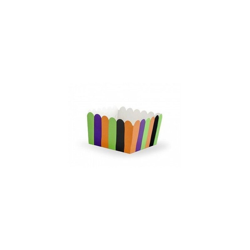 3 caixas de doces halloween 8.5x8.5x5.5cm