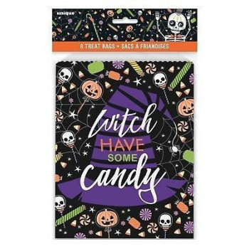 8 sacos de doces HALLOWEEN