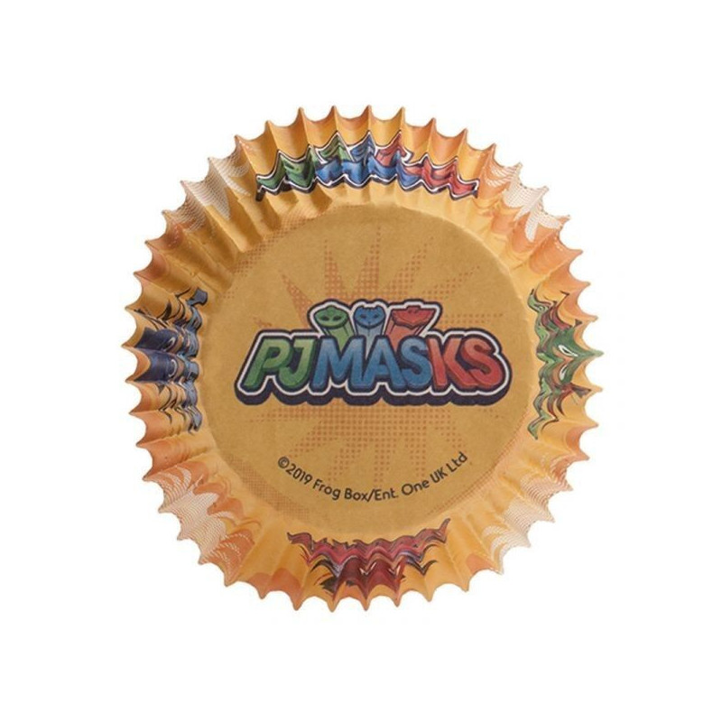 25 Formas CupCake PjMasks 5x3cm