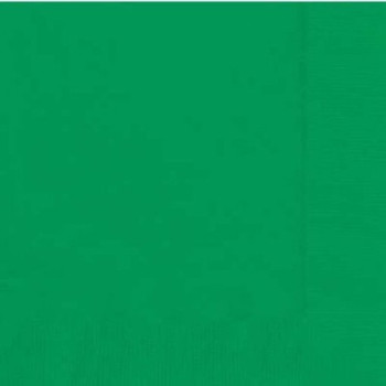 20 Guardanapos Verde Esmeralda 33x33cm