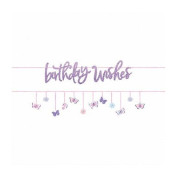 Banner kit flutter papel 365cm 2 partes