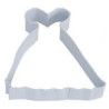 Cortador Bolachas Vestido Noiva Branco