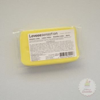Pasta Loveeesensation amarelo limão 250g