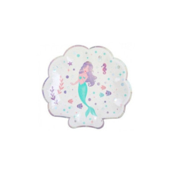 10 Little Sirene plate 22,7x21cm