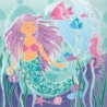 16 guardanapos 33x33cm - Mermaid