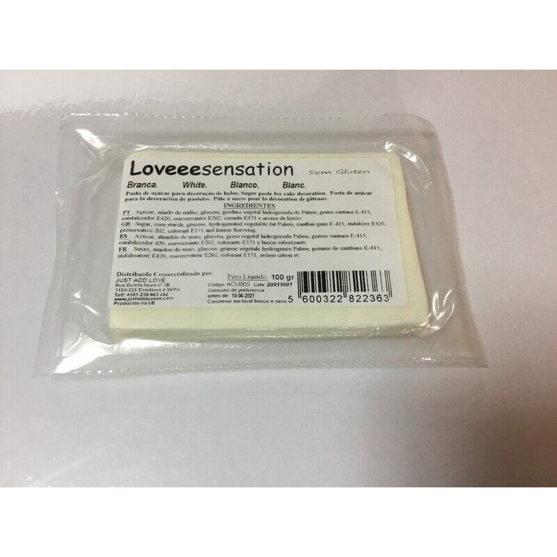 Pasta LoveeeSensation branca 100gr