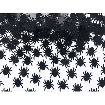 Saco confetis aranha preta 14gs