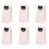 6 Treat Bags Cat 8x18x6 cm