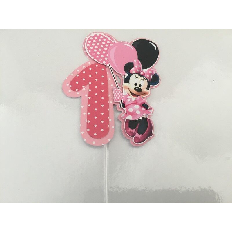 Cake topper - Minnie rosa 1