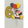 Cake Topper - Minnie vermelho 6