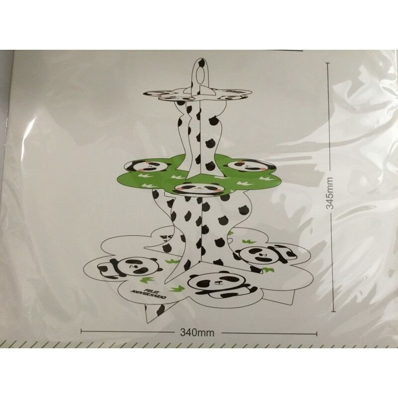 Suporte para bolos panda 3 andares