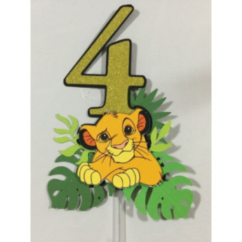 cake topper - rei leao 4