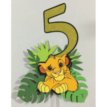 cake topper - rei leao 5