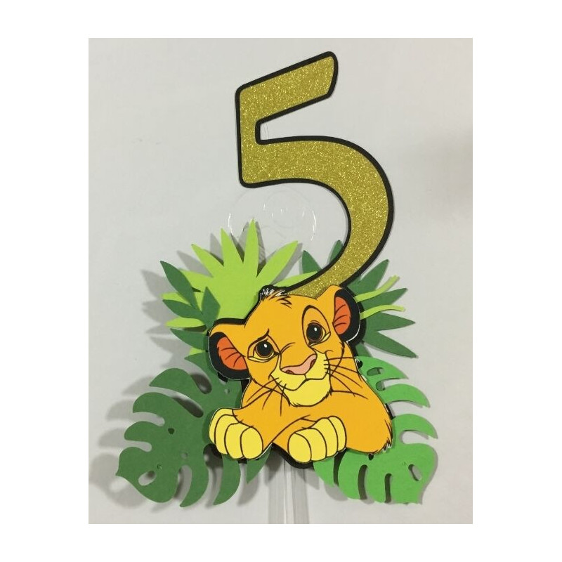 cake topper - rei leao 5
