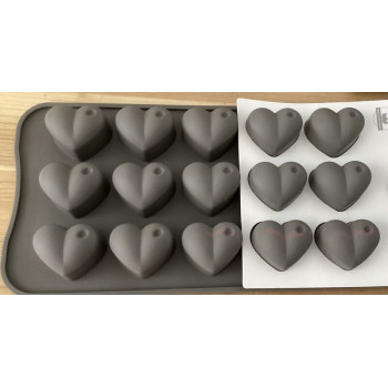 Moldes de  Chocolate Corações 22* 10.5cm
