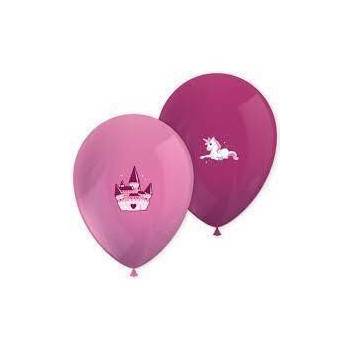 6 Balões Latex Unicórnio 11 polegadas