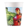 8 Copos Avengers 200ml