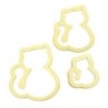 Cortador Gato c/3pcs (7,5x7cm5,5x5cm4cmx3,3cm)