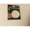 Molde silicone folhas