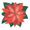 20 guardanapos Natal POINSETTIA 14.5x15.5cm