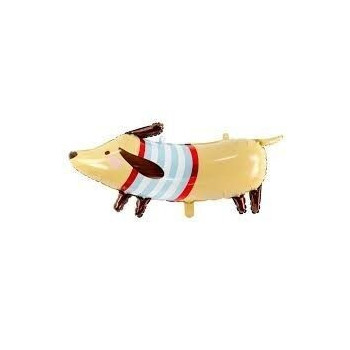 Balao foil 90x40cm cão dachshund