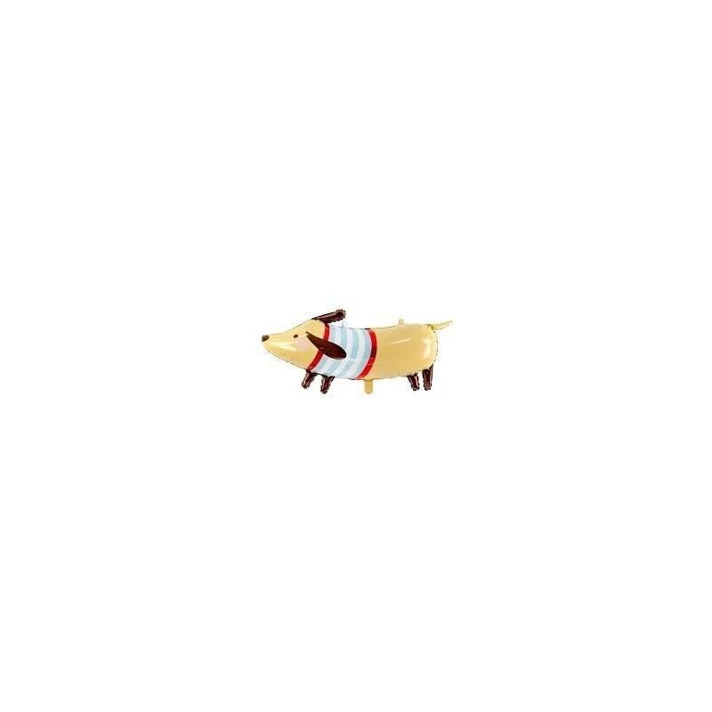 Balao foil 90x40cm cão dachshund