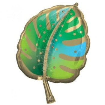 Balao foil supershape 76cm folha de palmeira