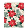 8 SACOS DE OFERTA PAPEL POINSÉTIA VERMELHO & DOURADO
