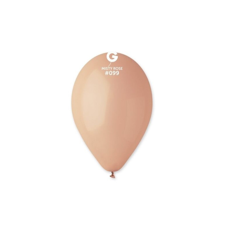 5 Balóes latex 12" Rosa Misty