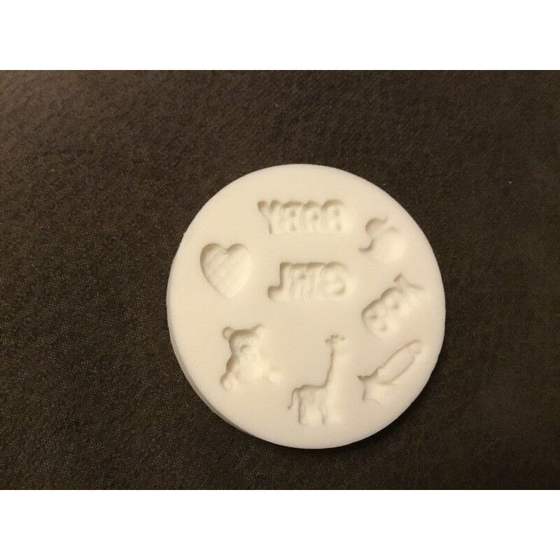 Molde silicone bebé