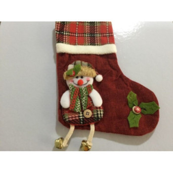 Bota de natal  de pendurar 25x19cm