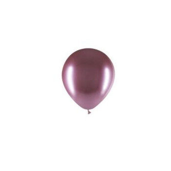 5 Balões  Malva Brilhante 12", diam 30 cm -  Balloonia