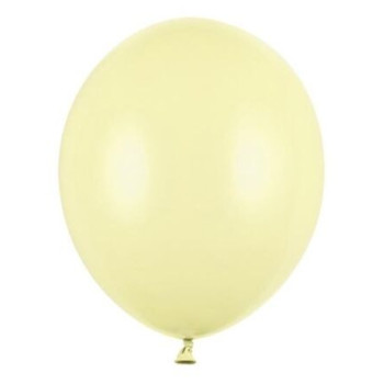 5 balões 12” 30cm pastel light yellow
