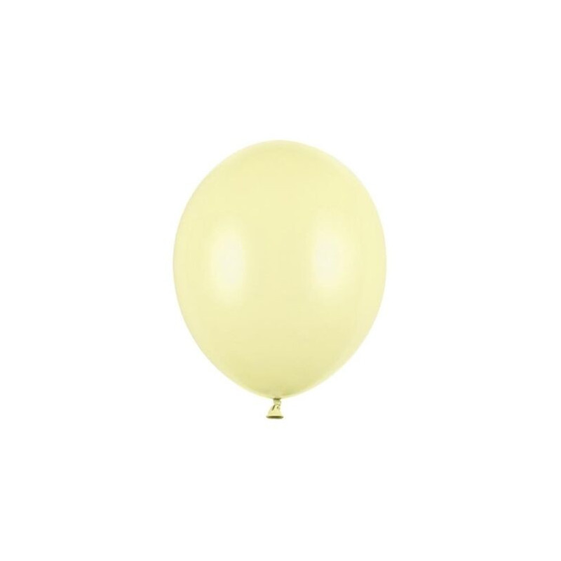 5 balões 12” 30cm pastel light yellow