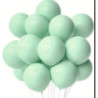 5 Balões sweet verde menta,28cm