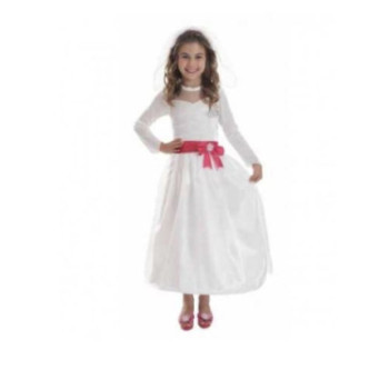 Disfarce Barbie Noiva , 5/7anos , 116cm